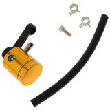 Maxbell Motorcycle Brake Master Cylinder Fluid Reservoir Clutch Tank Oil Cup Golden