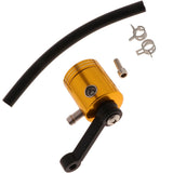 Maxbell Motorcycle Brake Master Cylinder Fluid Reservoir Clutch Tank Oil Cup Golden