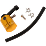 Maxbell Motorcycle Brake Master Cylinder Fluid Reservoir Clutch Tank Oil Cup Golden