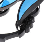 Maxbell 8mm/10mm Flame Skull Motorbike Rear View Mirror for Harley for Honda  Black