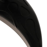 Maxbell 8mm/10mm Flame Skull Motorbike Rear View Mirror for Harley for Honda  Black