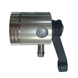 Maxbell Motorcycle Brake Master Cylinder Fluid Reservoir Clutch Tank Oil Cup White