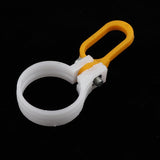Maxbell Motorcycle Odometer Gauge Cable Holder Oil Fuel Pipe Tube Clip Clamp  Yellow