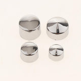 Maxbell 80pcs Motorcycle Chrome ABS Bolt Toppers Caps Covers for Harley FLT/FLH