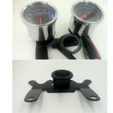 Max Alloy Motorcycle Instrument Mount Bracket, Speedometer Gauge Stand Universal