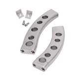 Maxbell Motorcycle Handlebar Pullback Risers for Suzuki Boulevard M109R 06-09 Silver