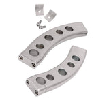 Maxbell Motorcycle Handlebar Pullback Risers for Suzuki Boulevard M109R 06-09 Silver