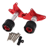 Maxbell 2 PCS Frame Sliders Engine Crash Protector Falling Protection for Honda Red