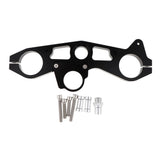 Max Motorcycle CNC Triple Tree Clamp Fork For Kawasaki ZX -6R 2009-2012 Black