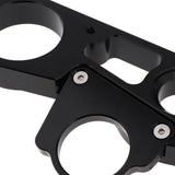 Max Motorcycle CNC Triple Tree Clamp Fork For Kawasaki ZX -6R 2009-2012 Black