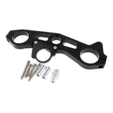Max Motorcycle CNC Triple Tree Clamp Fork For Kawasaki ZX -6R 2009-2012 Black