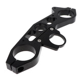 Max Motorcycle CNC Triple Tree Clamp Fork For Kawasaki ZX -6R 2009-2012 Black
