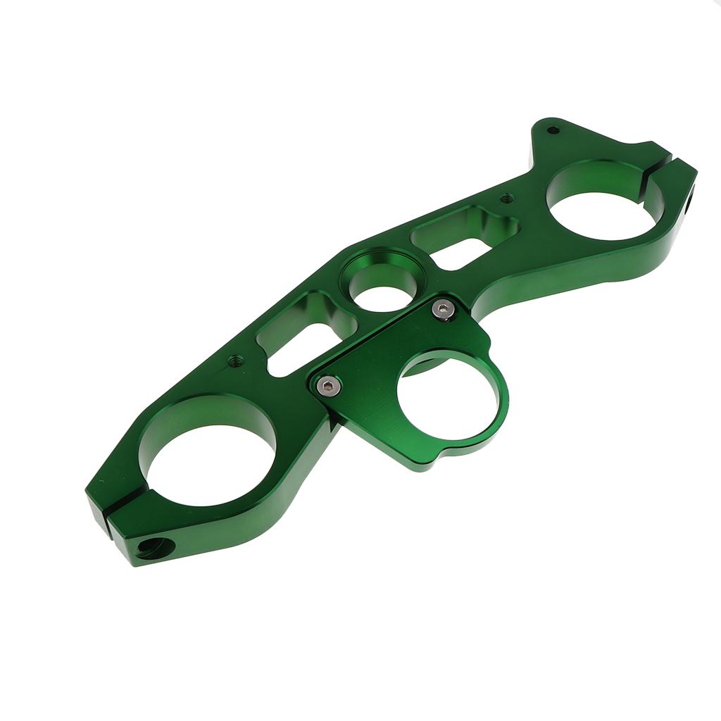Max Motorcycle CNC Triple Tree Clamp Fork For Kawasaki ZX -6R 2009-2012 Green