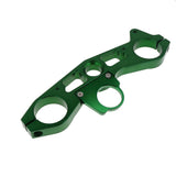 Max Motorcycle CNC Triple Tree Clamp Fork For Kawasaki ZX -6R 2009-2012 Green