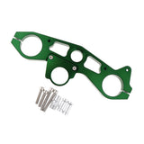 Max Motorcycle CNC Triple Tree Clamp Fork For Kawasaki ZX -6R 2009-2012 Green