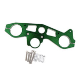 Max Motorcycle CNC Triple Tree Clamp Fork For Kawasaki ZX -6R 2009-2012 Green