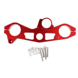 Max Motorcycle CNC Triple Tree Clamp Fork For Kawasaki ZX -6R 2009-2012 Red