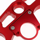 Max Motorcycle CNC Triple Tree Clamp Fork For Kawasaki ZX -6R 2009-2012 Red