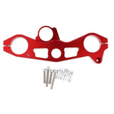 Max Motorcycle CNC Triple Tree Clamp Fork For Kawasaki ZX -6R 2009-2012 Red