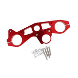 Max Motorcycle CNC Triple Tree Clamp Fork For Kawasaki ZX -6R 2009-2012 Red