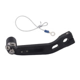 Max Universal Aluminum Folding Gear Shift Shifter Lever for Motorcycles Black