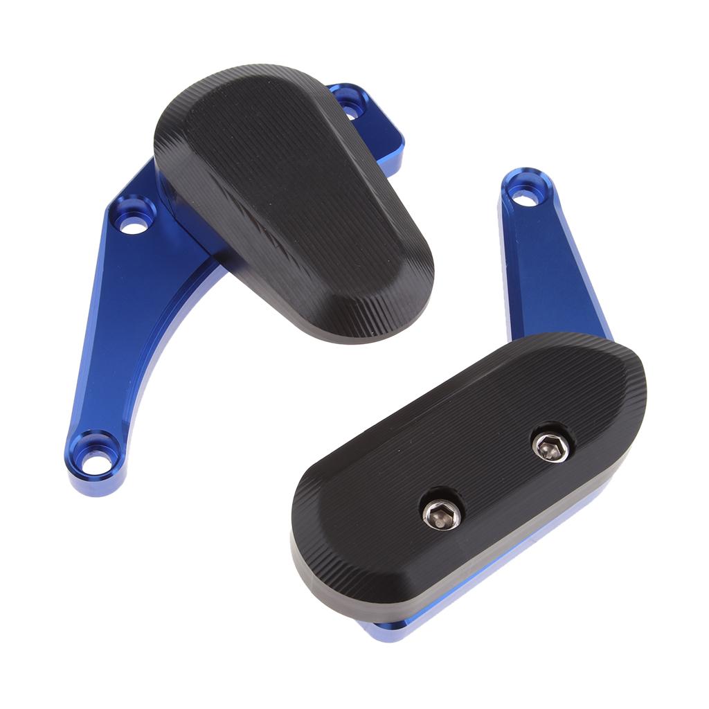 Max Engine Guard Crash Slider Pad Protection for Suzuki GSXR1000 09-13 Blue