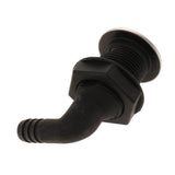 Maxbell Thru Hull Fitting Marine Boat Hose With Stainless Rim for Marine 10mm - Aladdin Shoppers