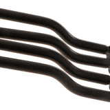 Max 2x Aluminum Alloy Saddlebag Brackets Universal for Harley Crusier - Black