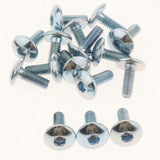 Max Set of 16 Motorcycle Fender Bolts Washer Nuts Screws Kit