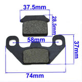 Maxbell Brake Pads For 50 70 110 125 140 cc Pit Bike