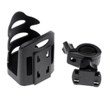 Max Bike Water Bottle Holder Cage Bracket Adjustable Bottle Holder Mount Black