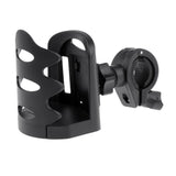 Max Bike Water Bottle Holder Cage Bracket Adjustable Bottle Holder Mount Black