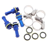 Max Brake Clutch Line Tube Transfer Adapter Screw for Radial Master Cylinder Blue
