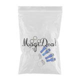 Max Brake Clutch Line Tube Transfer Adapter Screw for Radial Master Cylinder Blue