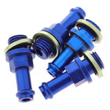 Max Brake Clutch Line Tube Transfer Adapter Screw for Radial Master Cylinder Blue