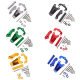 Max Motorcycle Steering Stabilizer Damper Bracket Mount Kit for Kawasaki Red