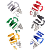 Max Motorcycle Steering Stabilizer Damper Bracket Mount Kit for Kawasaki Red