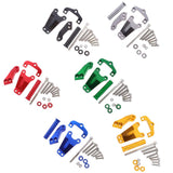 Max Motorcycle Steering Stabilizer Damper Bracket Mount Kit for Kawasaki Red