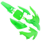 Maxbell ABS Plastic Fairing Bodywork Set Cowl for HONDA XR50 CRF50 Motorbike Green - Aladdin Shoppers