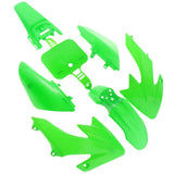 Maxbell ABS Plastic Fairing Bodywork Set Cowl for HONDA XR50 CRF50 Motorbike Green - Aladdin Shoppers