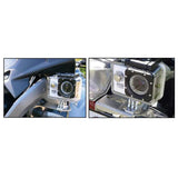 Max Motorcycle Left Camera Bracket Holder for BMW R1200 GS LC ADV 2014-18 Silver