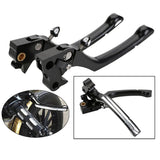 Max Alloy Brake Clutch Levers Left+Right for Harley Sportster XL883/1200 2004-13