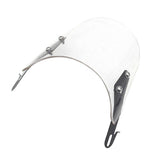 Max Maxb Windshield Windproof Fairing Windscreen for CG125 GN125 Motorcycle Silver