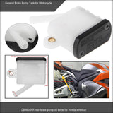 Max Motorcycle Rear Brake Master Cylinder Tank Oil Cup Fluid Bottle Reservoir