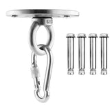 Max 2204 lbs Wall Ceiling Mount Bracket for Hammock Suspension Straps Yoga Rope