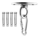 Max 2204 lbs Wall Ceiling Mount Bracket for Hammock Suspension Straps Yoga Rope