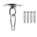 Max 2204 lbs Wall Ceiling Mount Bracket for Hammock Suspension Straps Yoga Rope