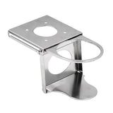 Max Stainless Steel Adjustable Folding Drink Holders for Marine/Boat/Caravan/Car
