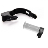 Max Grip Black Rubber Throttle Motorcycle Handgrip Control Assist