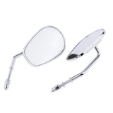 Max Motorcycle Handlebar Rear View Side Mirrors Fit for Harley